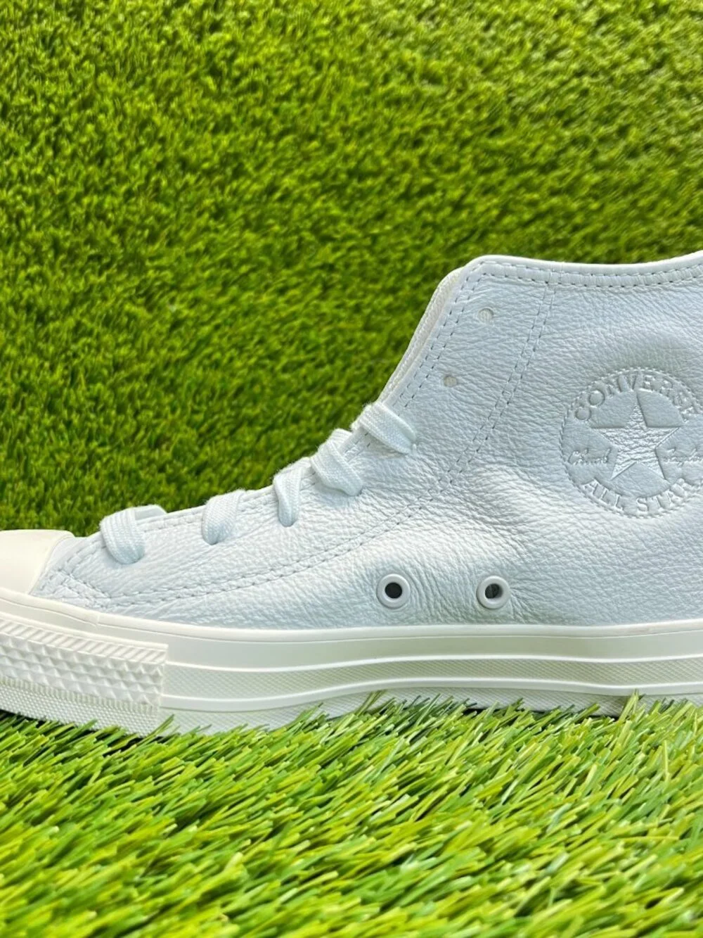 Converse Chuck Taylor All Star Hi Womens Size 6.5 Blue Athletic Shoes Sneakers - Picture 2 of 10